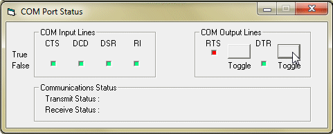 serial communication protocol rs232 data mismatch